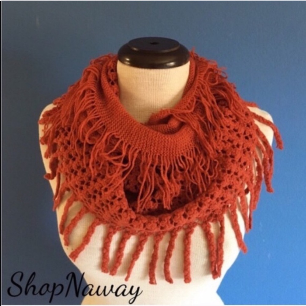 🆕 Two-Loop Knit Infinity Scarf